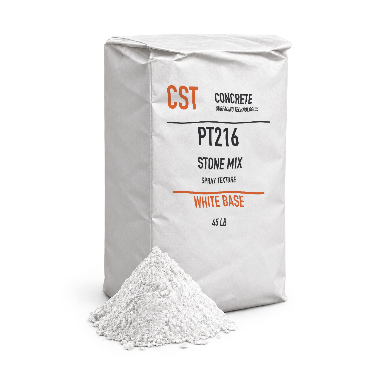 Digital PetraStone PT216 base mix in a plain white bag